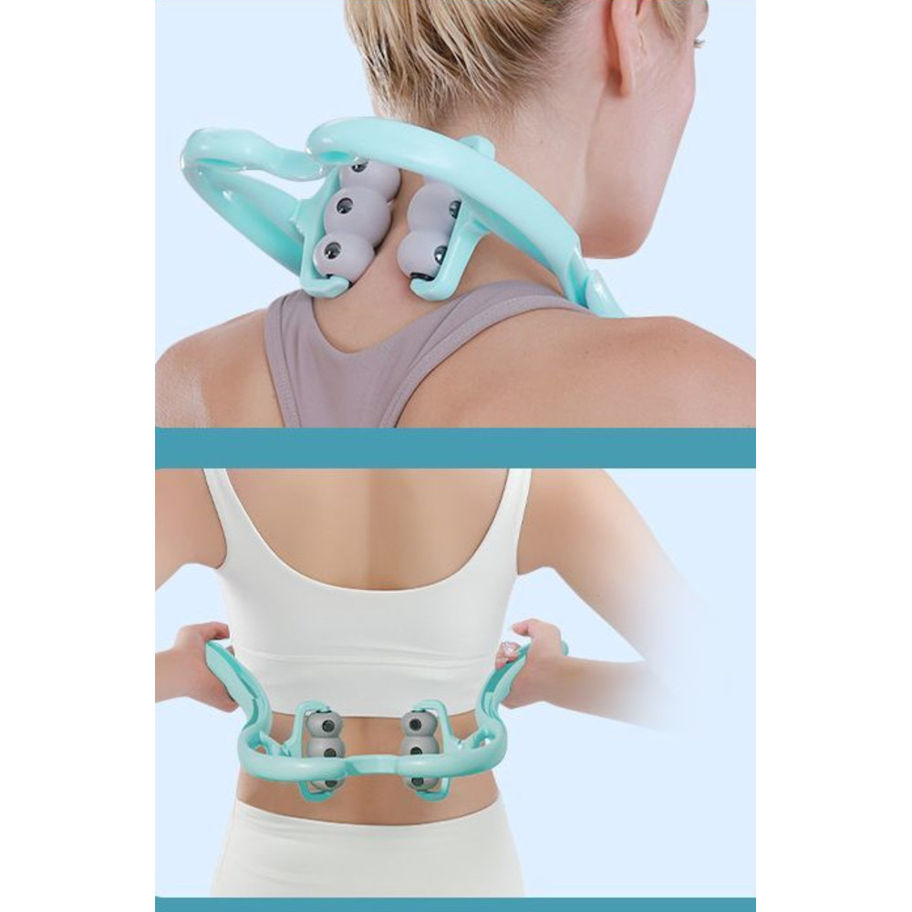 Manueller Massagegerät Für Kopf Und Nacken Mit Rollfunktion_voghion.com