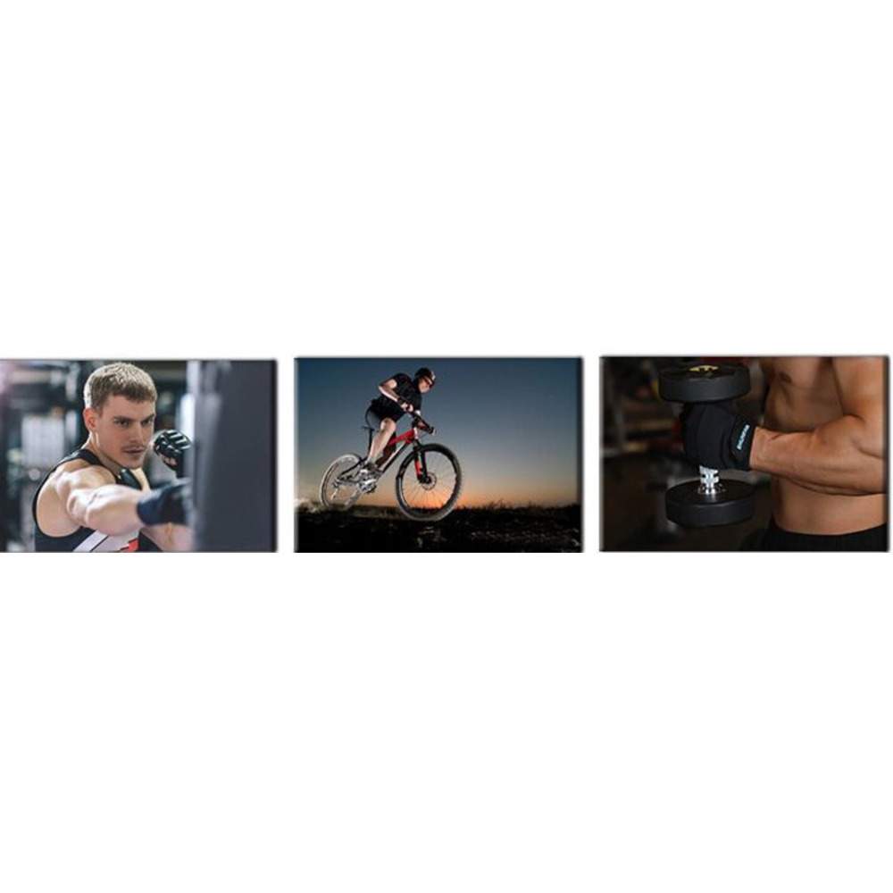 Men's Gloves, Non-slip, For Dumbbells And Barbells, Callus Protection, Integrated Wrist Support, Two-in-one Fitness_voghion.com