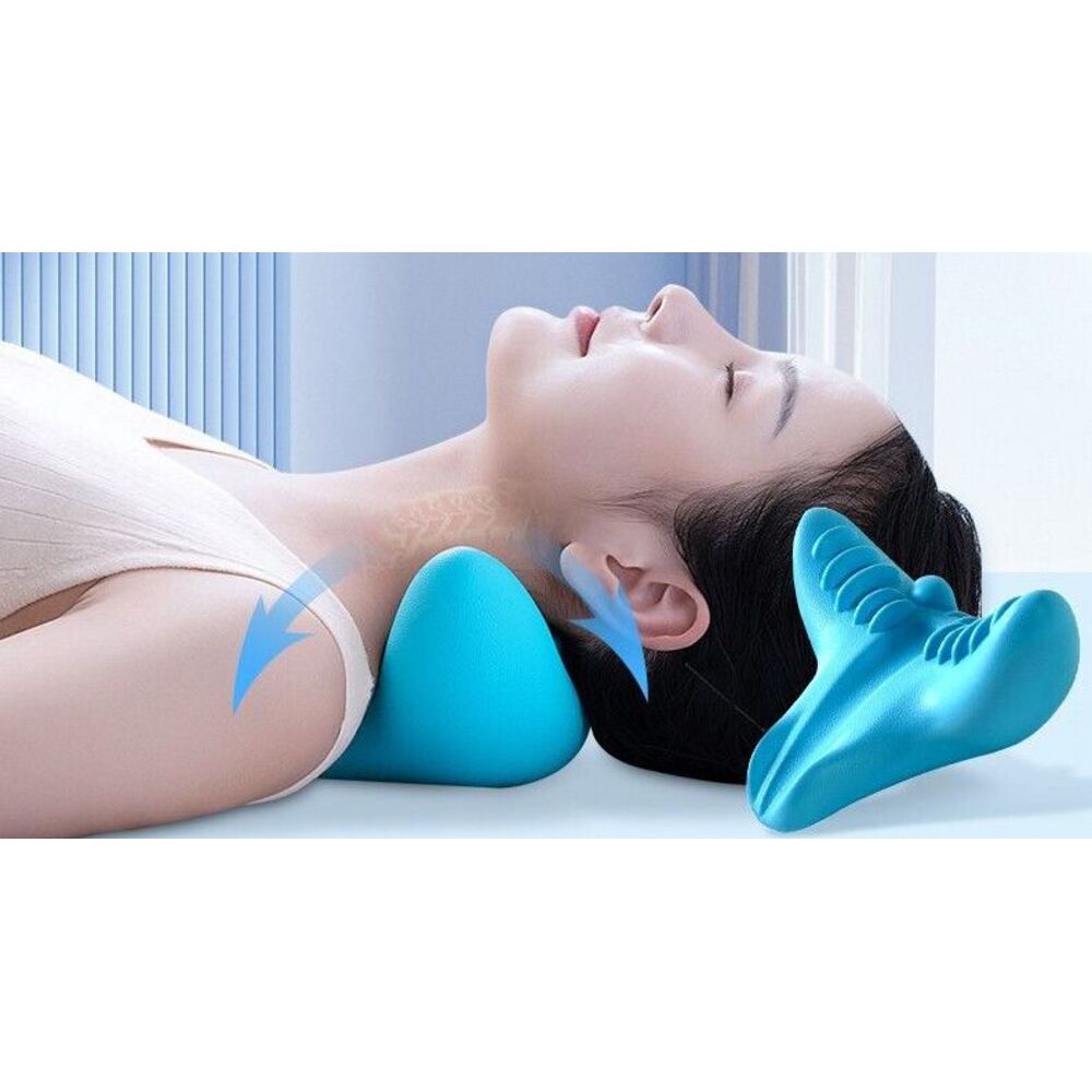 Almofada de massagem cervical para alívio de dores no pescoço_voghion.com