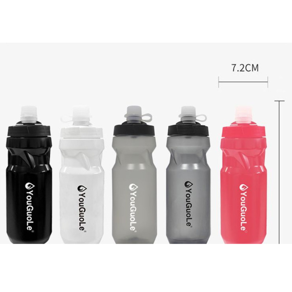 Gourde pour vélo de route et VTT, gobelet étanche portable à pression pour activités de plein air_voghion.com