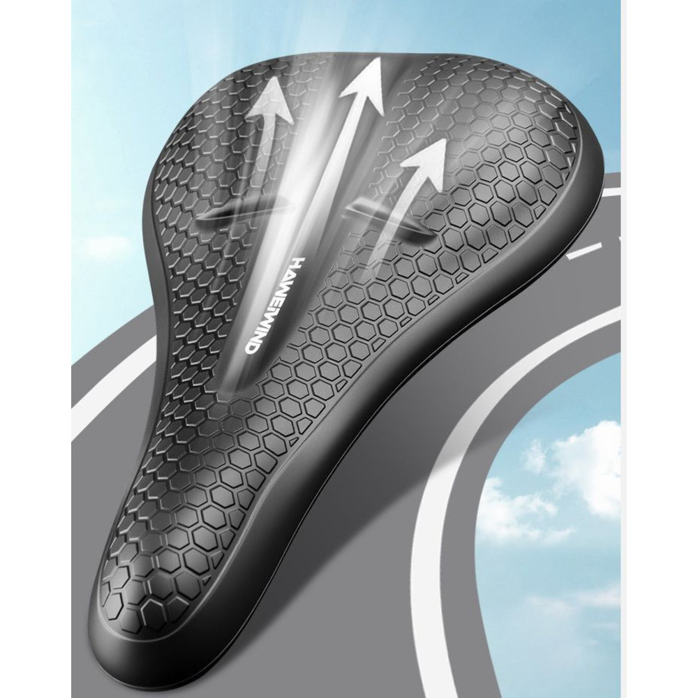 Housse de selle et coussin de vélo ultra-doux et épais pour prévenir les douleurs fessières, idéal pour le VTT et le vélo de route. Accessoires inclus._voghion.com