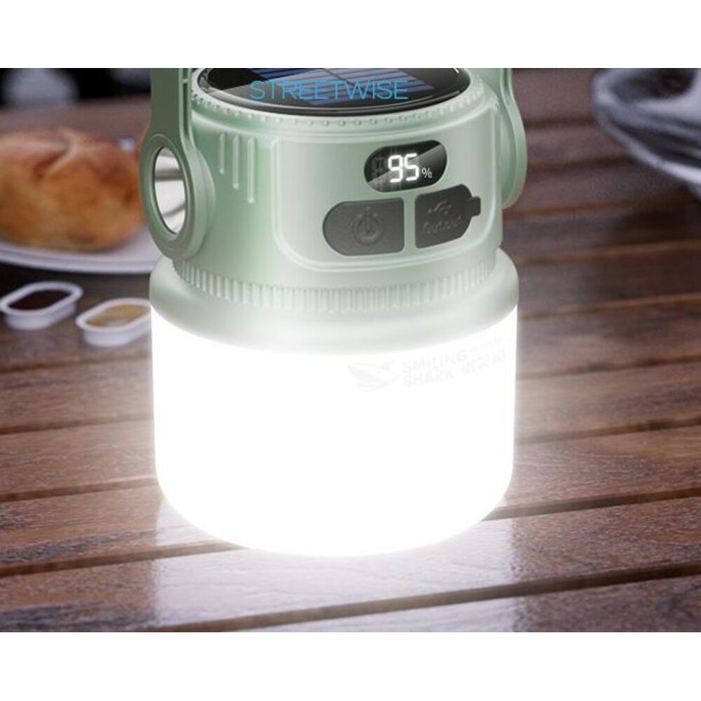 Solarbetriebene Outdoor-Campingleuchten für Nachtmärkte, Zelte, Stände und Straßenhändler; energiesparende Hängeleuchten für Zuhause_voghion.com