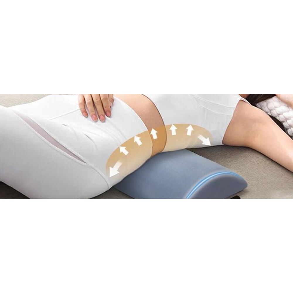 Lumbar Sleeping On Bed, Memory Foam Pillow Ergonomic For The Spine, Lumbar Support_voghion.com