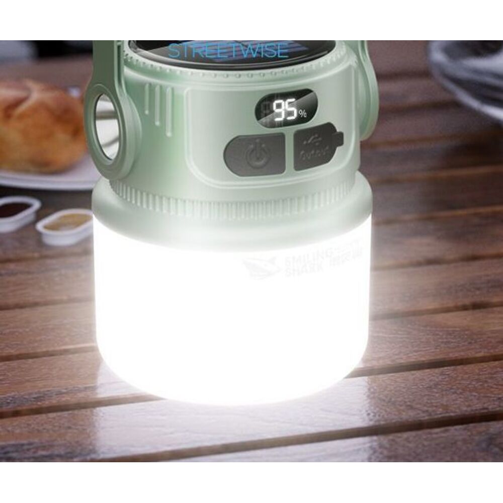 Solarbetriebene Outdoor-Campingleuchten für Nachtmärkte, Zelte, Stände und Straßenhändler; energiesparende Hängeleuchten für Zuhause_voghion.com