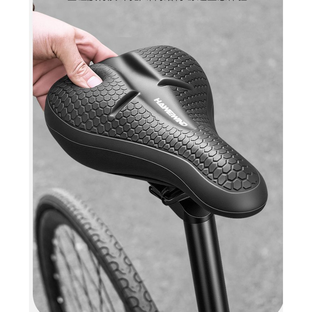 Housse de selle et coussin de vélo ultra-doux et épais pour prévenir les douleurs fessières, idéal pour le VTT et le vélo de route. Accessoires inclus._voghion.com