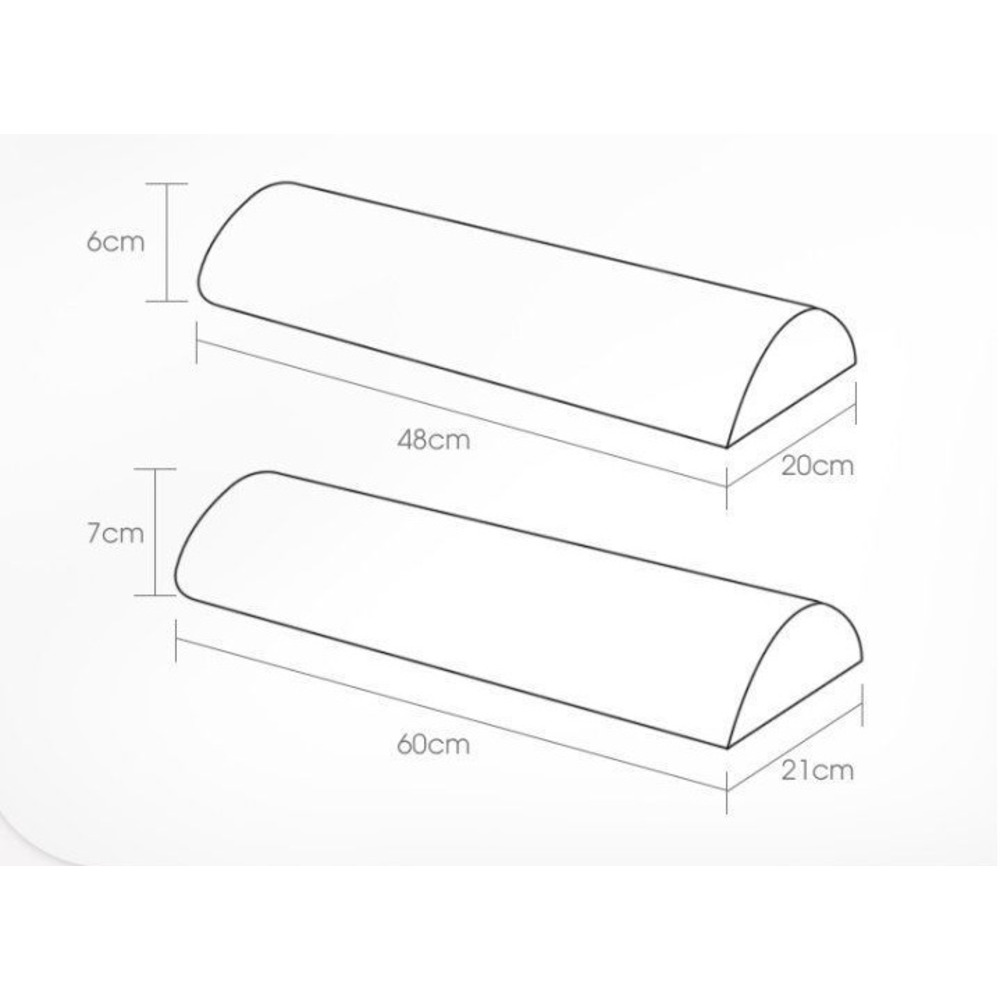 Lumbar Sleeping On Bed, Memory Foam Pillow Ergonomic For The Spine, Lumbar Support_voghion.com