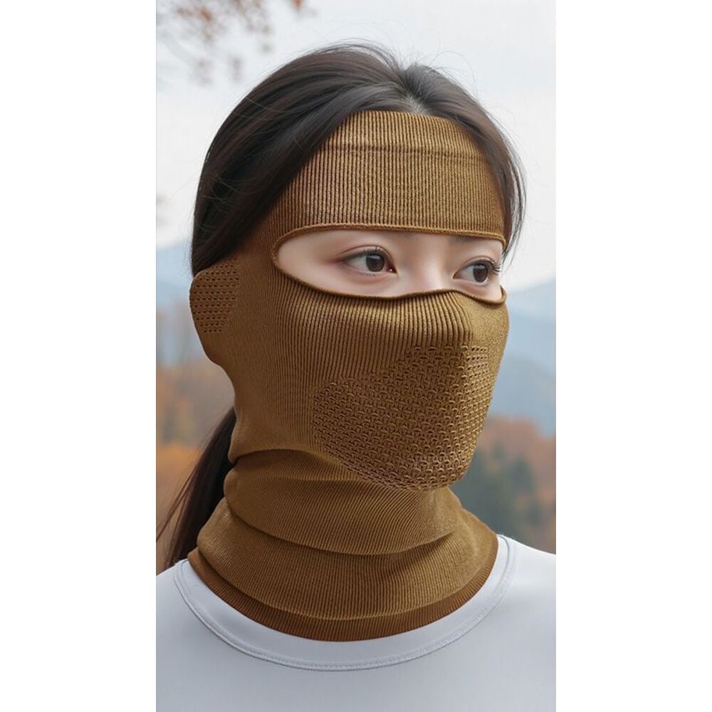 Autumn Winter Cycling Face Mask Warm High Elasticity Head Cover Men And Women Motorcycle Ski Mountaineering Windproof_voghion.com