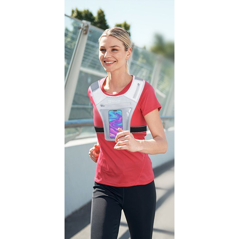 Chaleco ligero y transpirable Shuge para correr maratones, ideal para deportes al aire libre y ciclismo de montaña._voghion.com