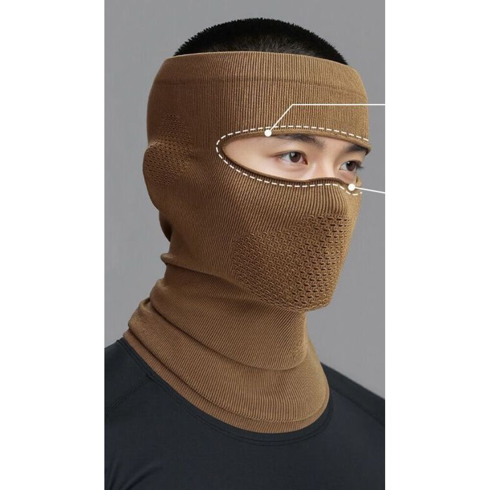 Autumn Winter Cycling Face Mask Warm High Elasticity Head Cover Men And Women Motorcycle Ski Mountaineering Windproof_voghion.com