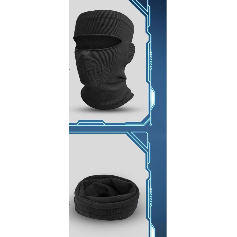 Cycling Face Mask For Winter, Warm Windproof Balaclava For Cycling_voghion.com