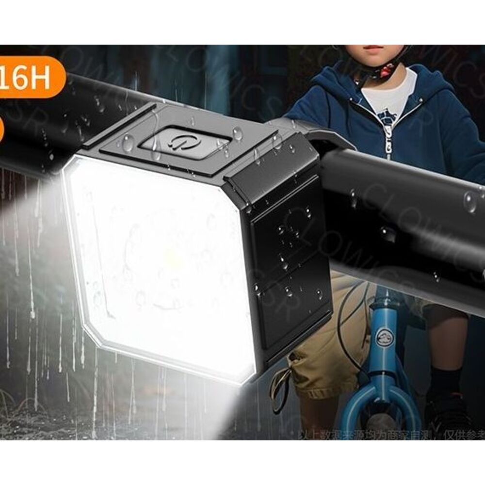 Luzes infantis para bicicletas, ideais para passeios noturnos. Luzes dianteiras e traseiras brilhantes para bicicletas de montanha e estrada. Equipamento para ciclismo._voghion.com