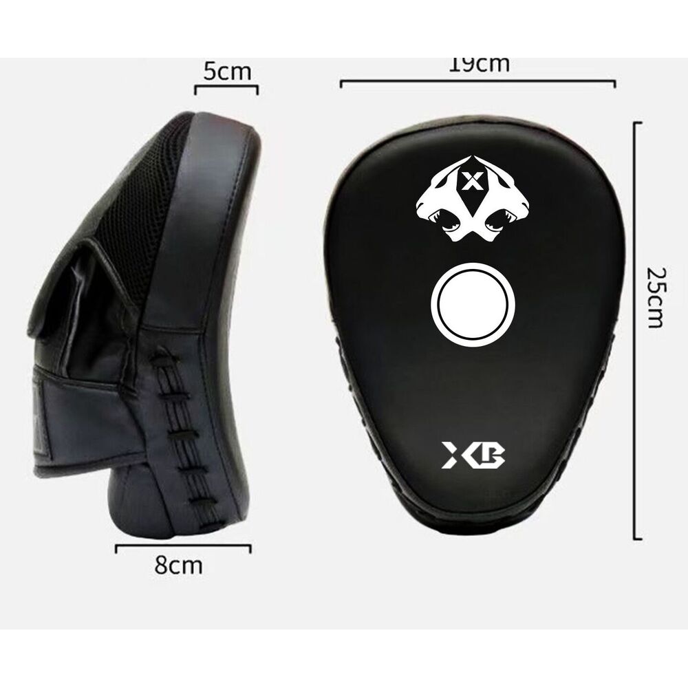 Pair For Adults And Children Sanda Muay Thai Training Curved Round Punching Boxing Target_voghion.com