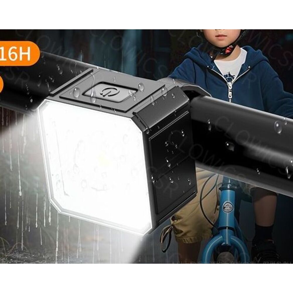 Luzes infantis para bicicletas, ideais para passeios noturnos. Luzes dianteiras e traseiras brilhantes para bicicletas de montanha e estrada. Equipamento para ciclismo._voghion.com