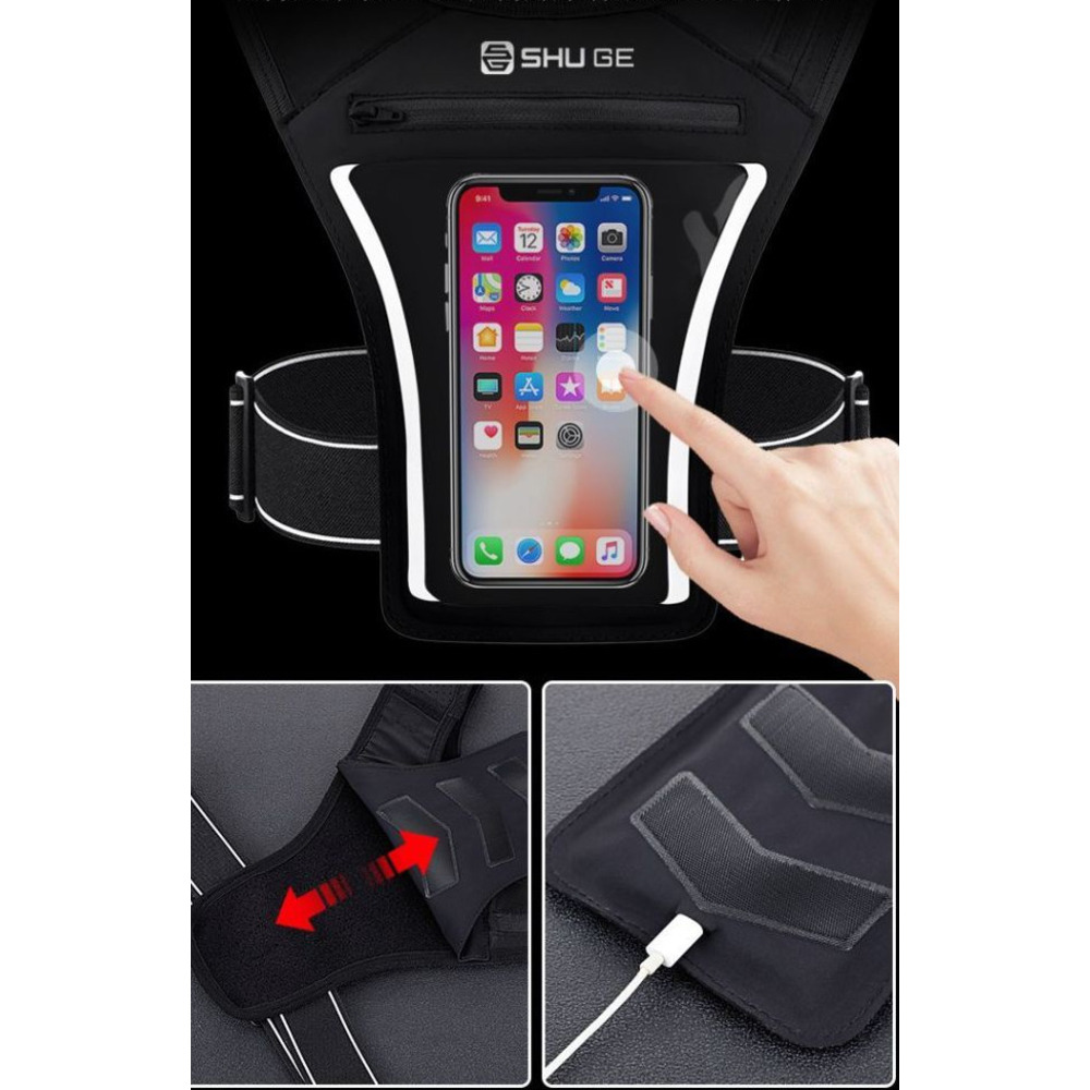 Chaleco ligero y transpirable Shuge para correr maratones, ideal para deportes al aire libre y ciclismo de montaña._voghion.com