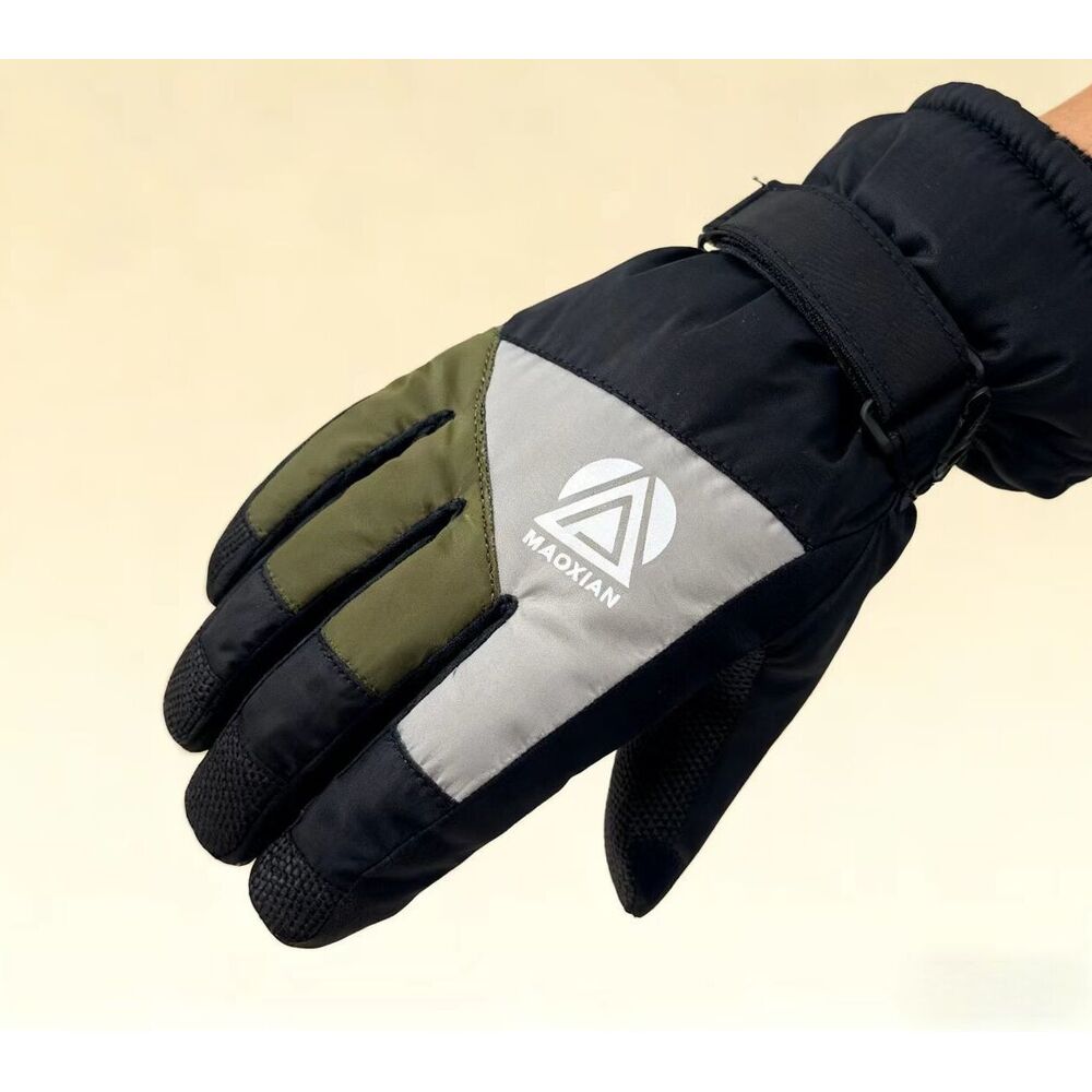 Thickened Warm Cold And Wind Protection, Touch Screen Dopamine Anti-freeze Gloves, Men's Winter Windproof Gloves For_voghion.com