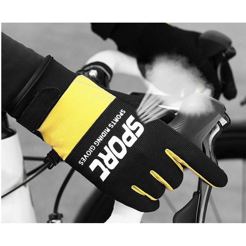 Cykelhandsker til mænd og kvinder sommer åndbare touch screen_voghion.com