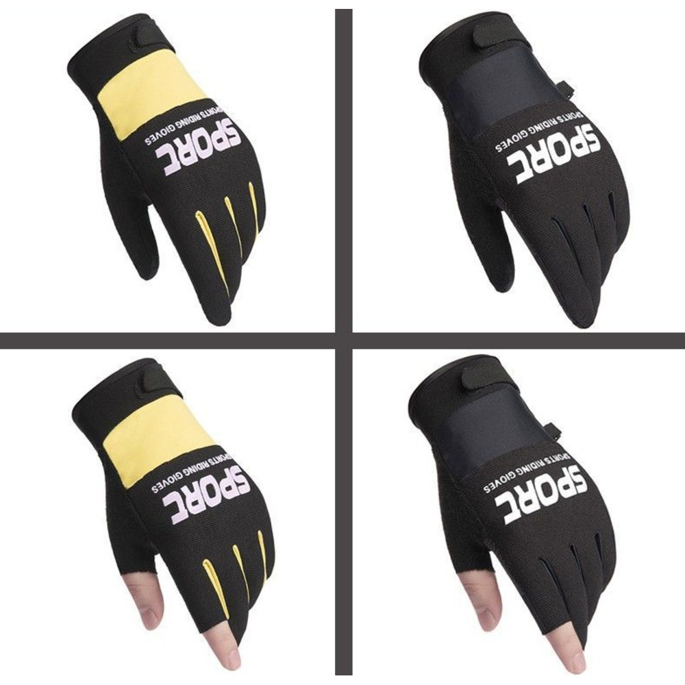 Cykelhandsker til mænd og kvinder sommer åndbare touch screen_voghion.com