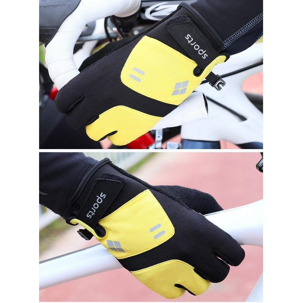 Cykelhandsker til mænd og kvinder sommer åndbare touch screen_voghion.com