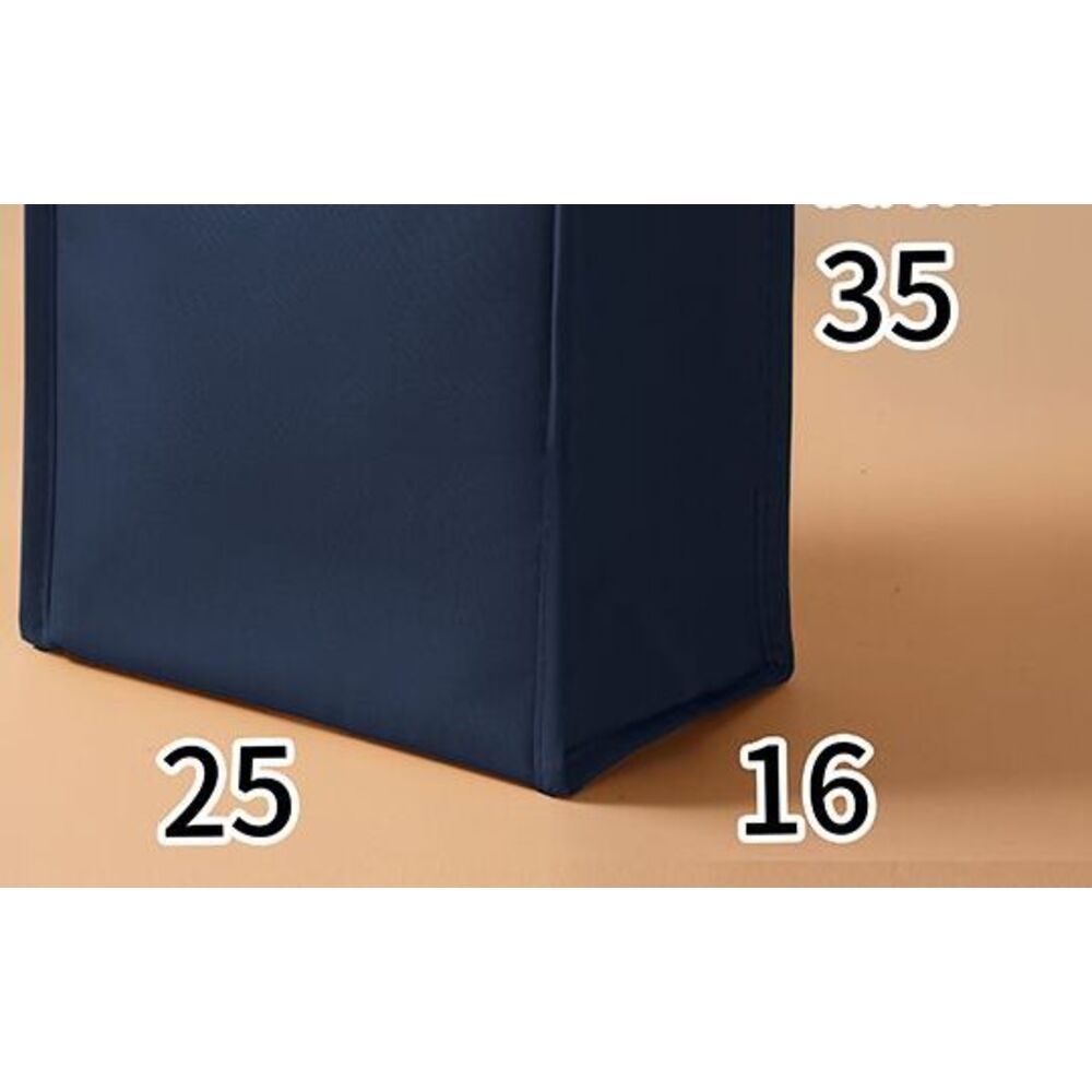 Isolierte Tasche aus Oxford-Gewebe, Perlbaumwolle, Aluminiumfolie, verdickt, mit Klettverschluss, große Größe, extra dick, universell einsetzbar_voghion.com