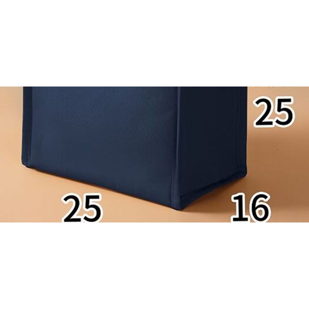 Isolierte Tasche aus Oxford-Gewebe, Perlbaumwolle, Aluminiumfolie, verdickt, mit Klettverschluss, große Größe, extra dick, universell einsetzbar_voghion.com