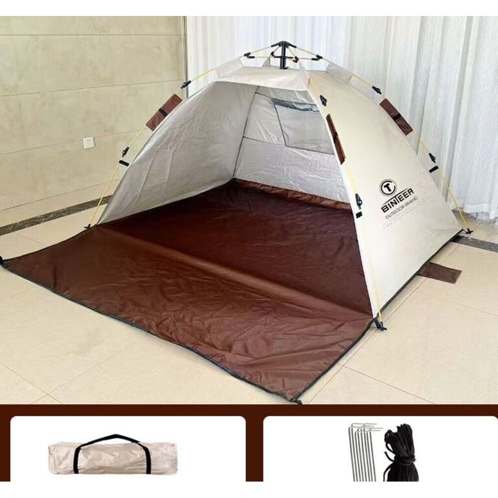 Quick-open Tent, No Installation Required, All-in-one Design, Portable Convenient For Outdoor Use, Sun Protection,_voghion.com