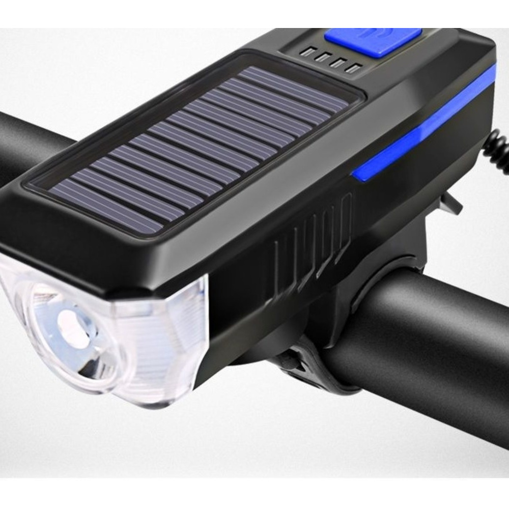 Solar fietsvoorlicht oplaadbaar hoge lichtsterkte_voghion.com