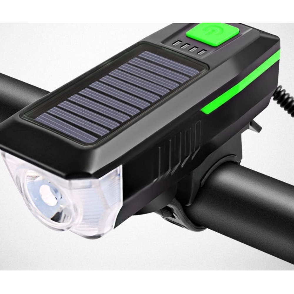 Solar fietsvoorlicht oplaadbaar hoge lichtsterkte_voghion.com