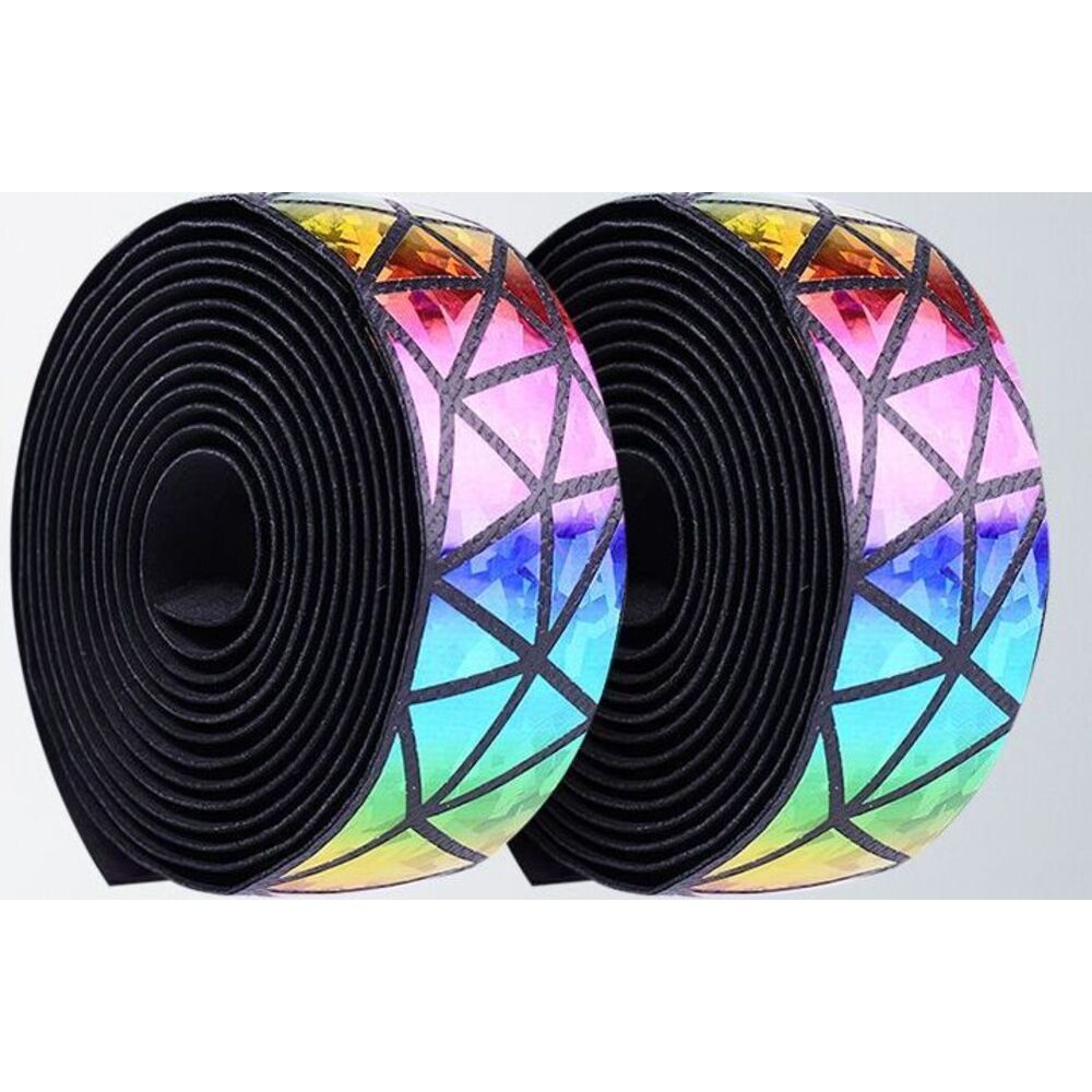 Reflective Handlebar Tape For Road Bikes Shock-absorbing Grip_voghion.com