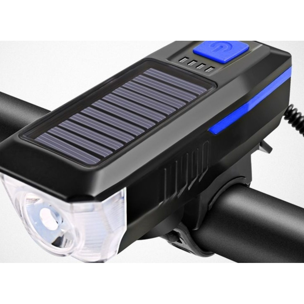 Solar fietsvoorlicht oplaadbaar hoge lichtsterkte_voghion.com