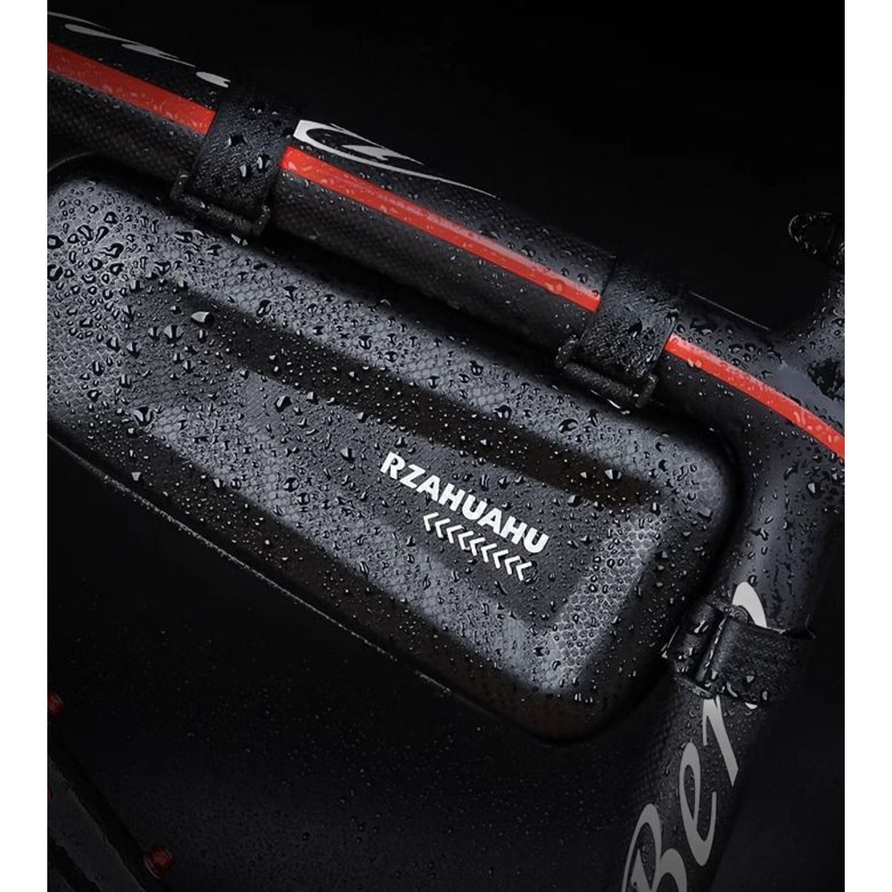 Bicycle Hard Shell Triangle Road Bike Tool Front Beam Top Tube Bag Motorcycle Riding Gear_voghion.com