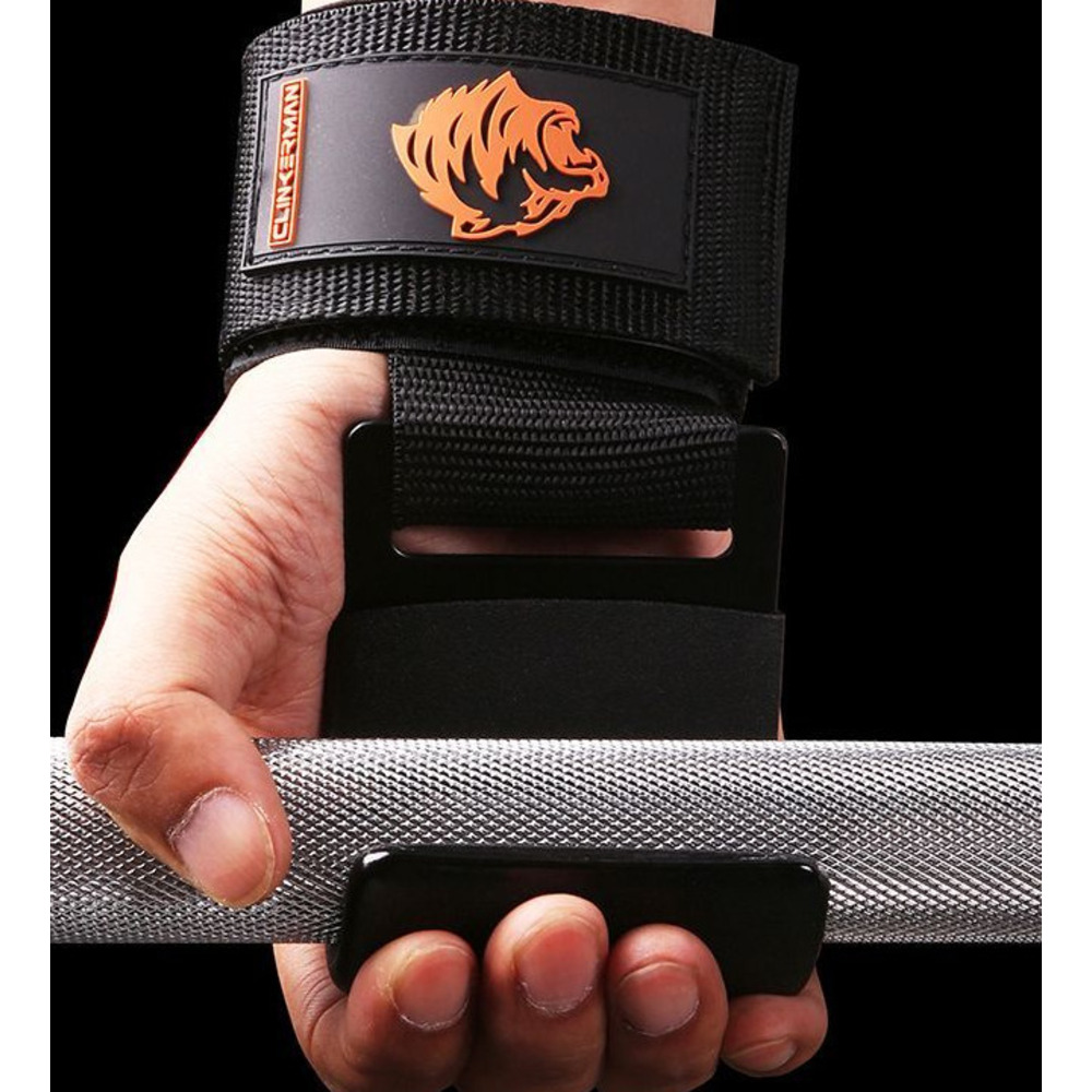 Crochets de tirage musculation avec support de poignet_voghion.com