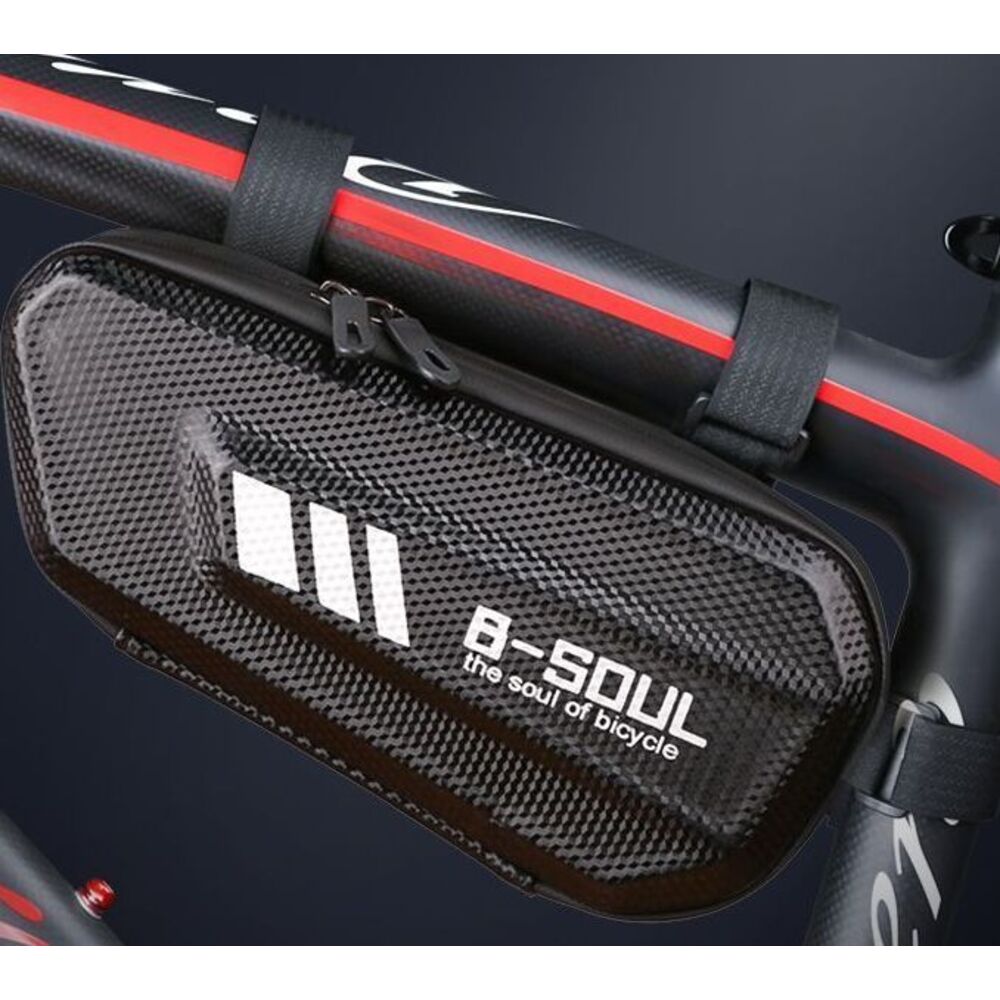 Bicycle Hard Shell Triangle Road Bike Tool Front Beam Top Tube Bag Motorcycle Riding Gear_voghion.com