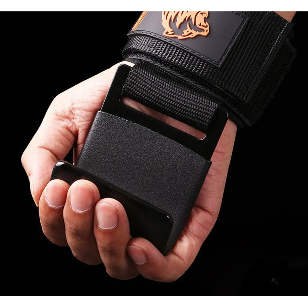 Crochets de tirage musculation avec support de poignet_voghion.com