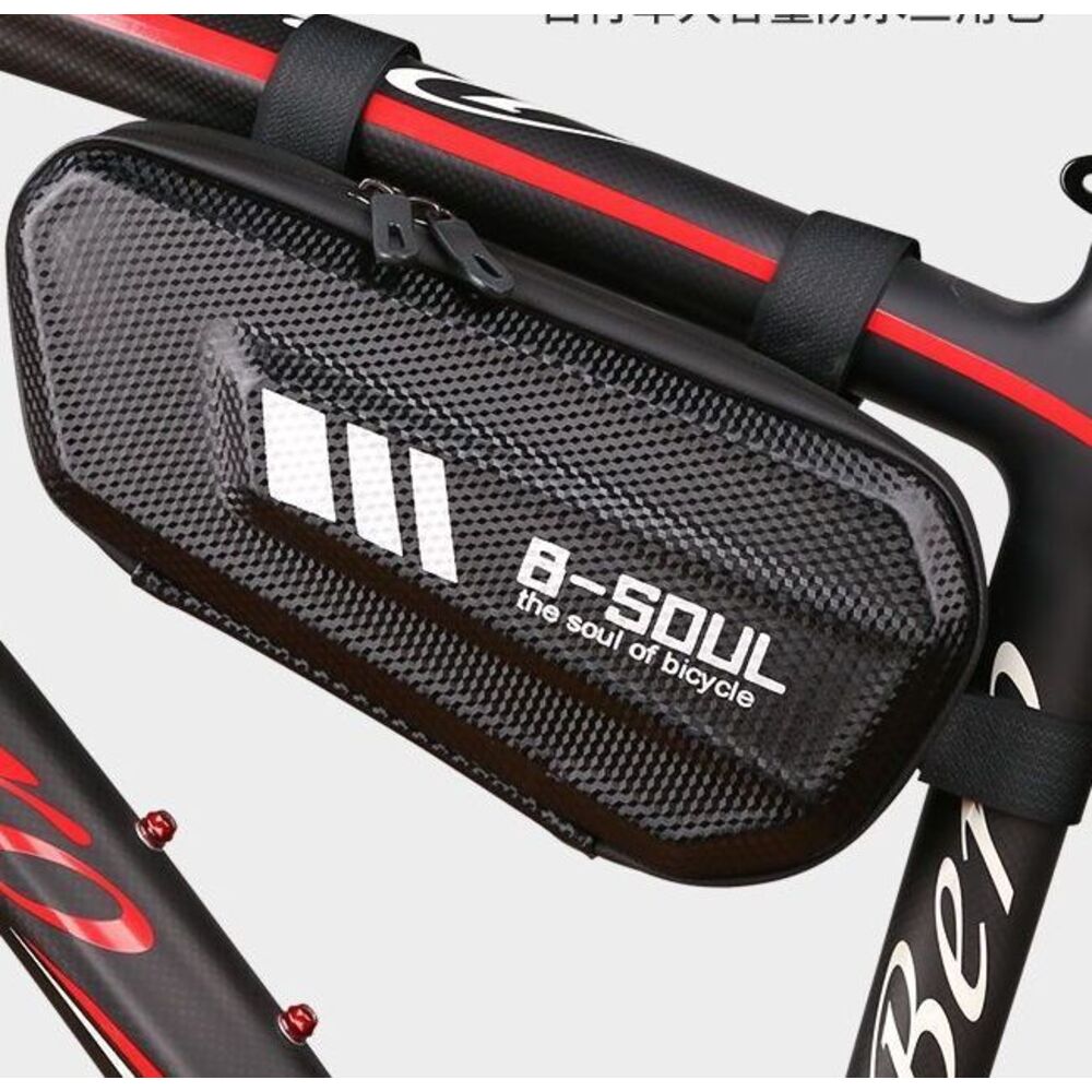 Bicycle Hard Shell Triangle Road Bike Tool Front Beam Top Tube Bag Motorcycle Riding Gear_voghion.com