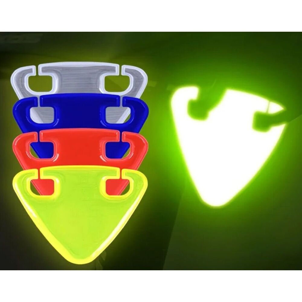 Mountain Road Bike Cycling Safety Warning Pendant Emergency High Brightness Reflective Tail Light Triangle Decoration_voghion.com