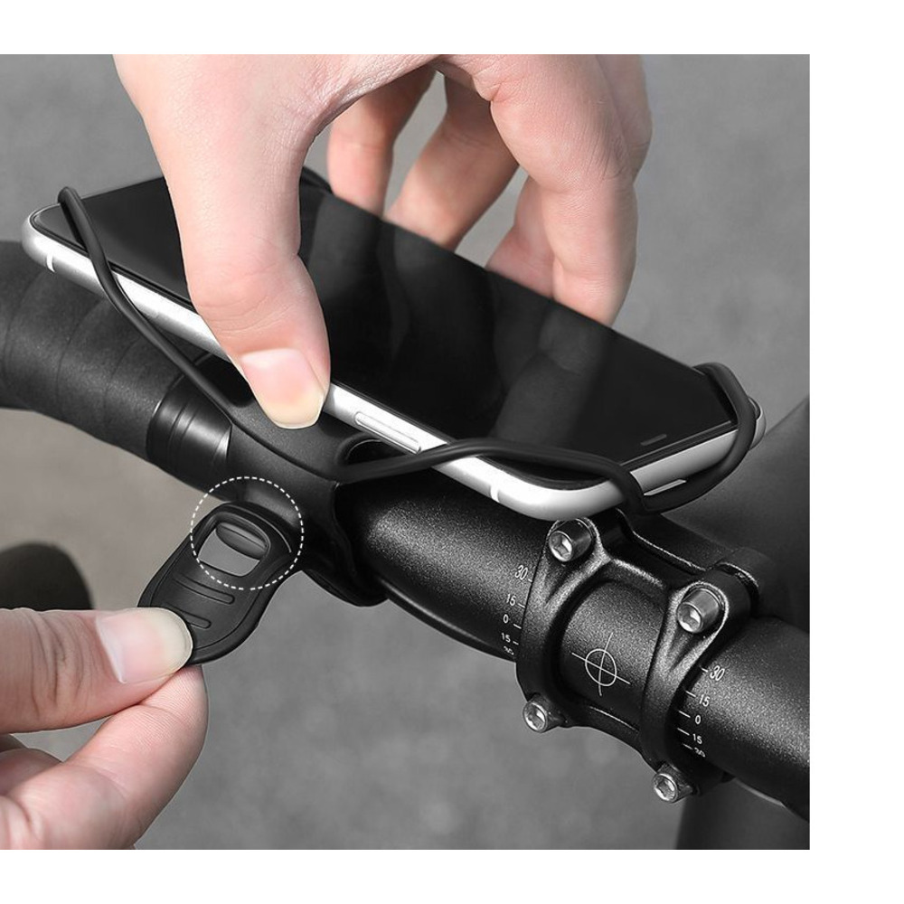 Suporte de silicone compartilhado para bicicleta elétrica Road Phone Mountain, com navegação, especial para ciclismo._voghion.com