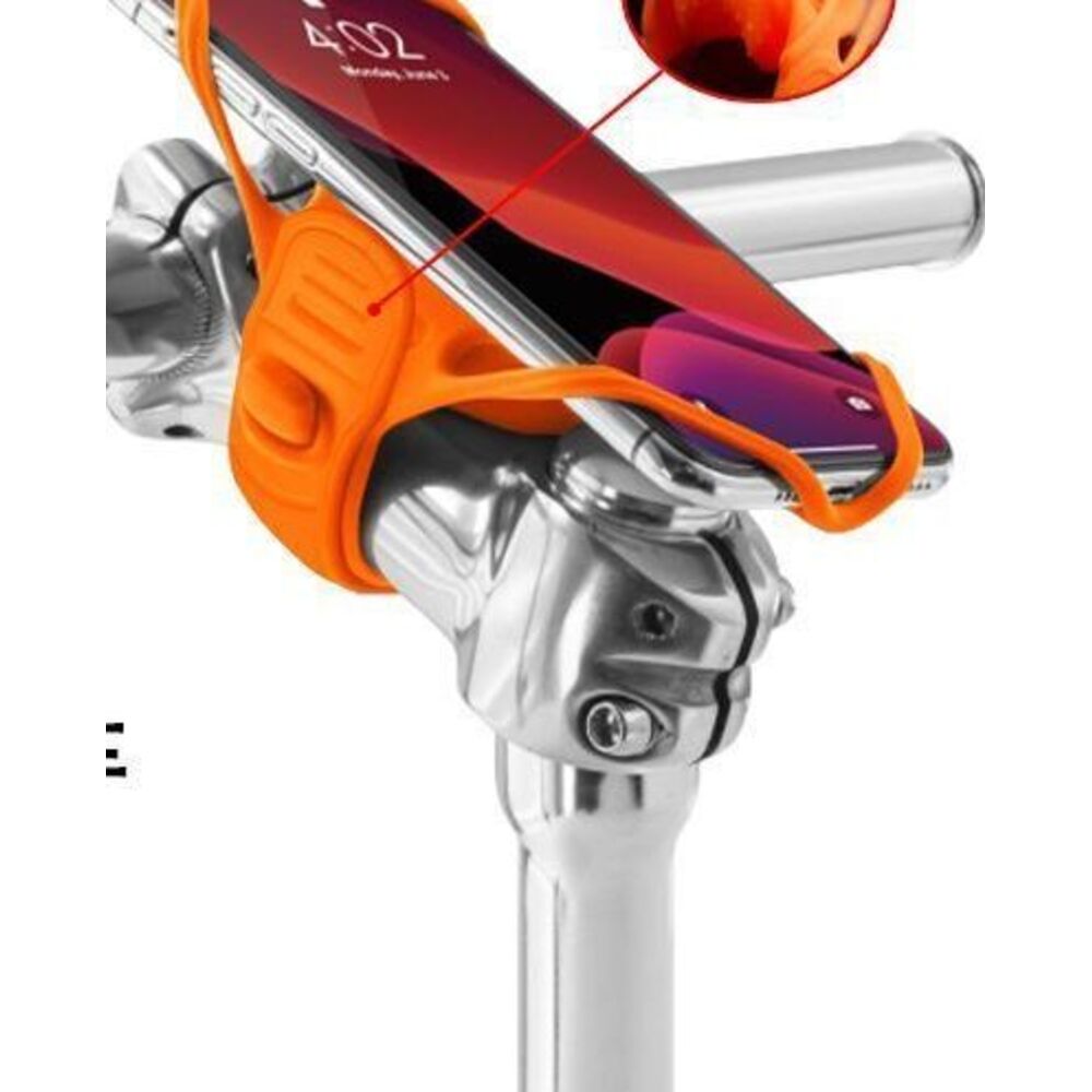 Suporte de silicone compartilhado para bicicleta elétrica Road Phone Mountain, com navegação, especial para ciclismo._voghion.com