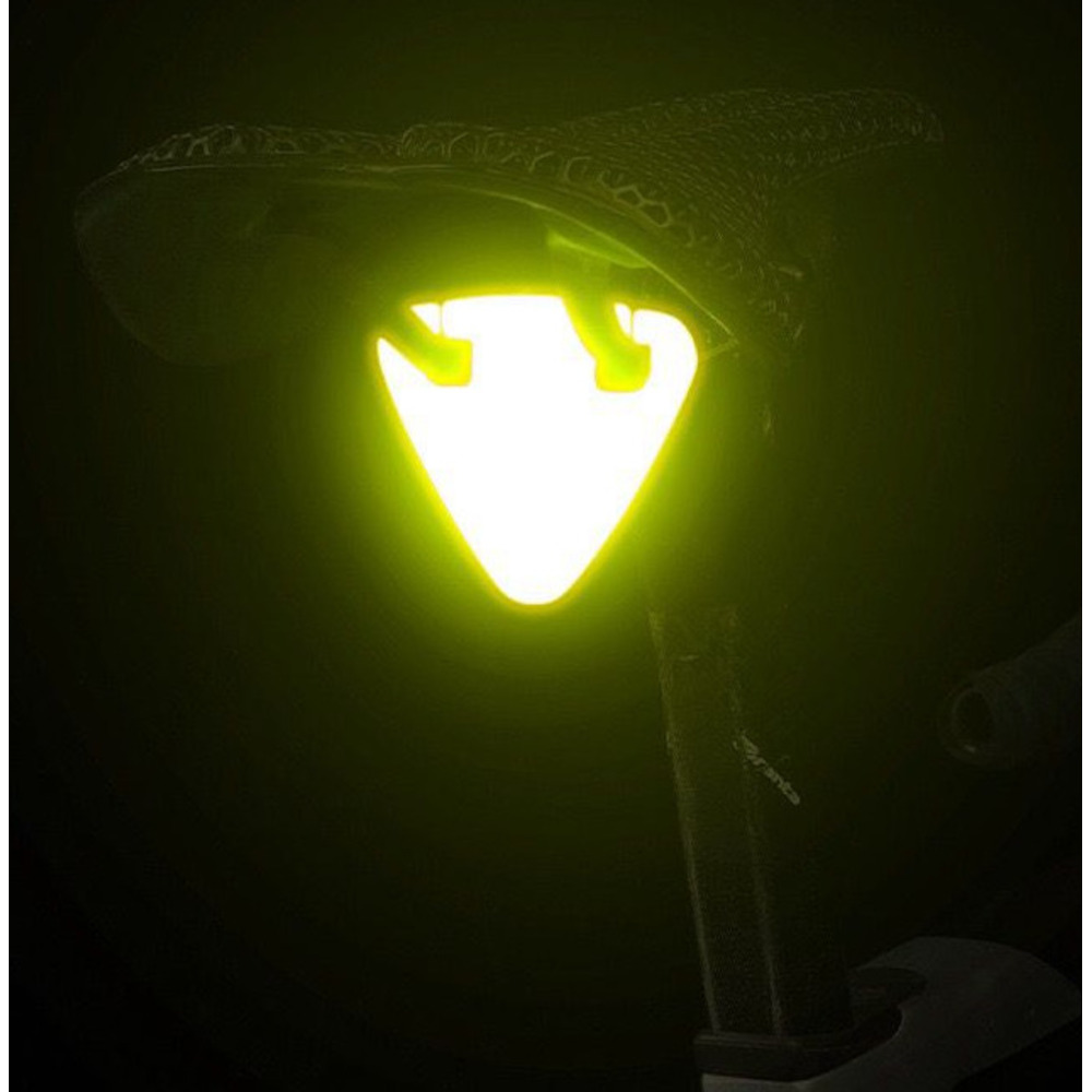Bicycle Reflective Triangle Safety Tail Light For Cycling Warning_voghion.com