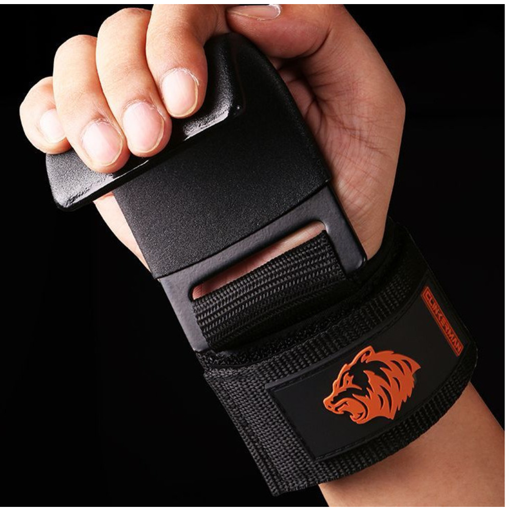 Crochets de tirage musculation avec support de poignet_voghion.com