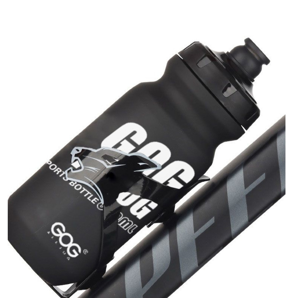610ML Portable PP5 Sports Bottle With Bite Valve Lid, Outdoor Cycling Squeeze Water Bottle, Food Grade_voghion.com
