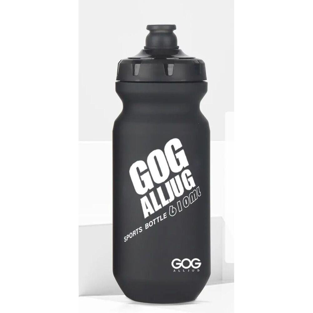 610ML Portable PP5 Sports Bottle With Bite Valve Lid, Outdoor Cycling Squeeze Water Bottle, Food Grade_voghion.com