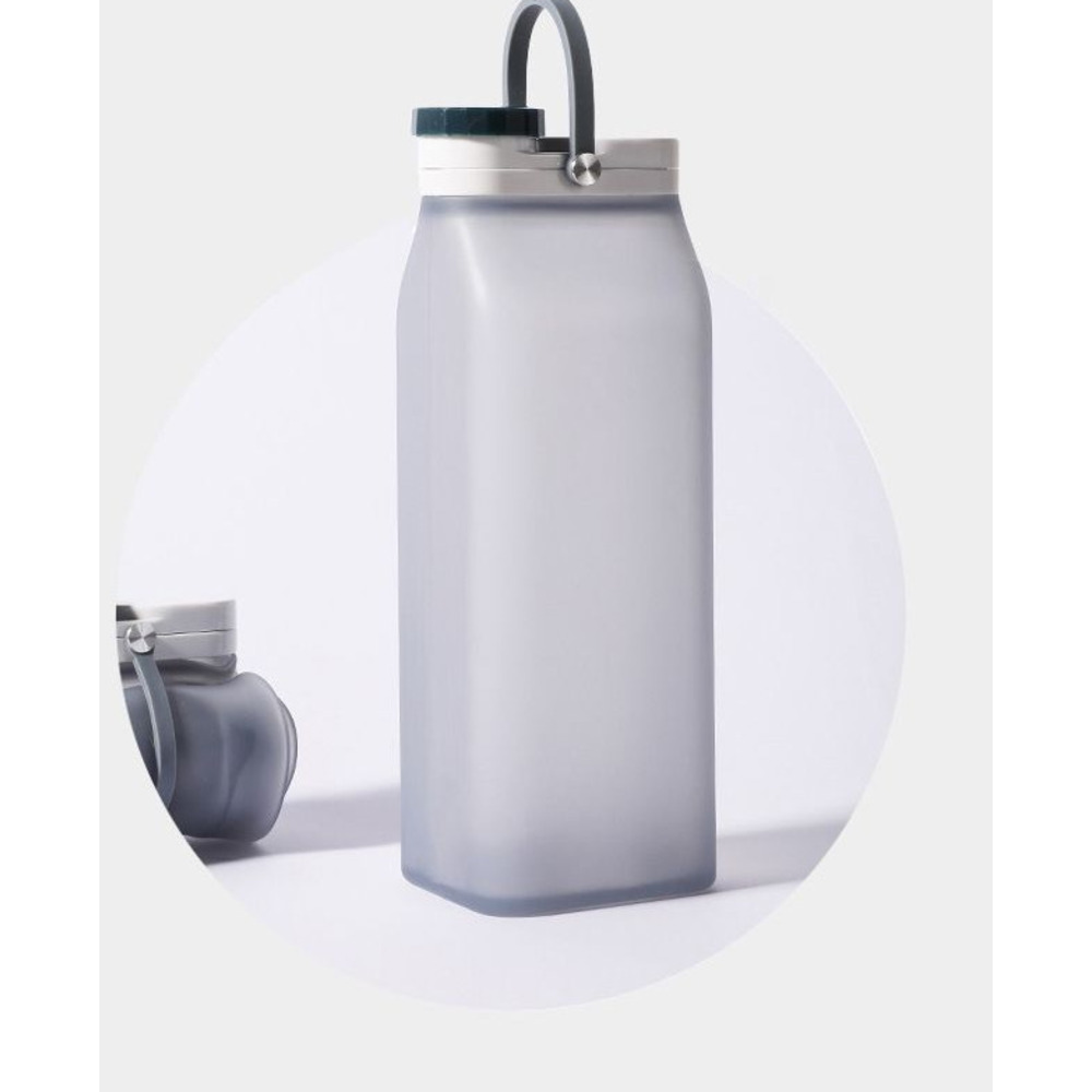 Hersteller: Faltbare Milchflasche aus lebensmittelechtem Silikon, kreativer tragbarer Reise- und Sport-Wasserbecher_voghion.com