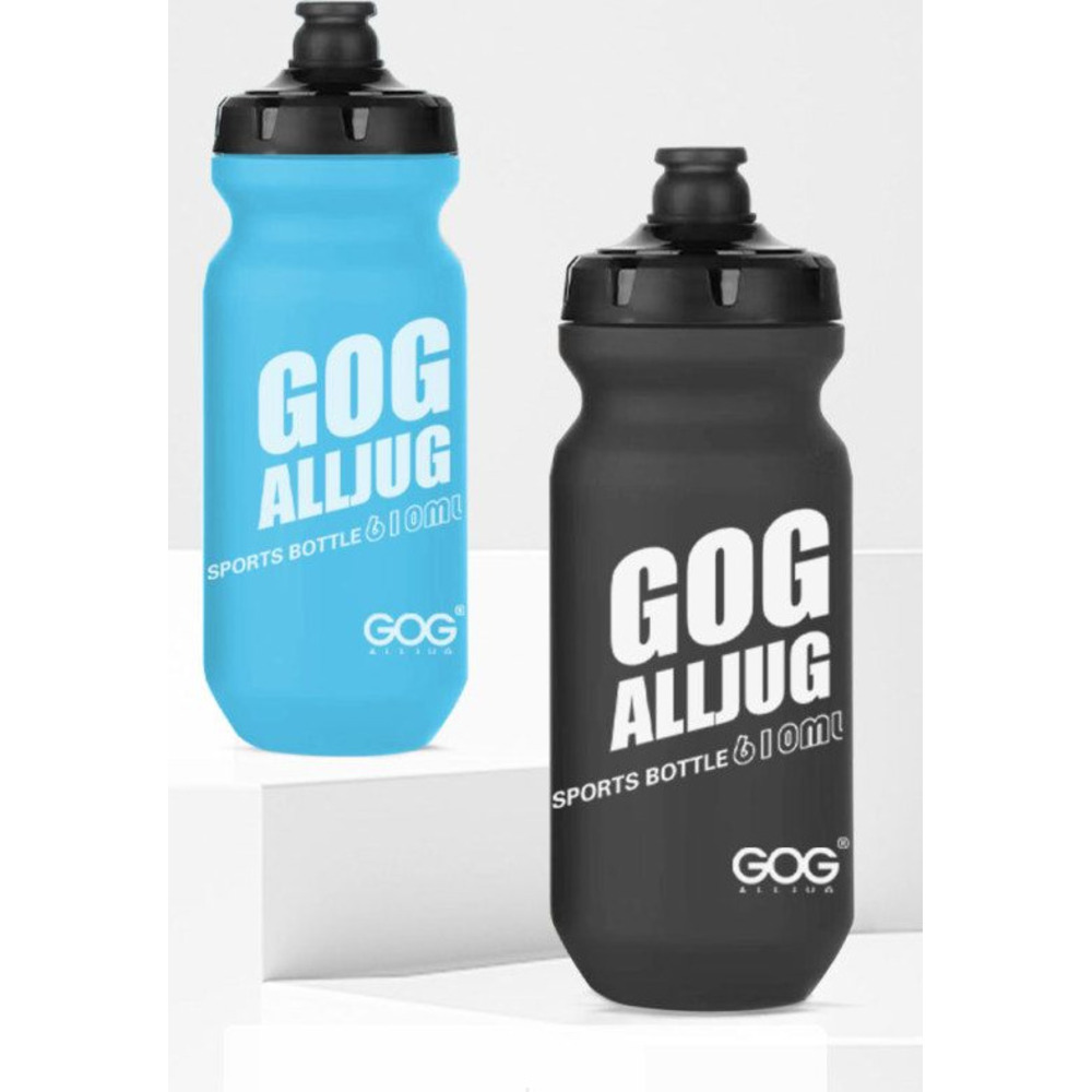 610ML Portable PP5 Sports Bottle With Bite Valve Lid, Outdoor Cycling Squeeze Water Bottle, Food Grade_voghion.com
