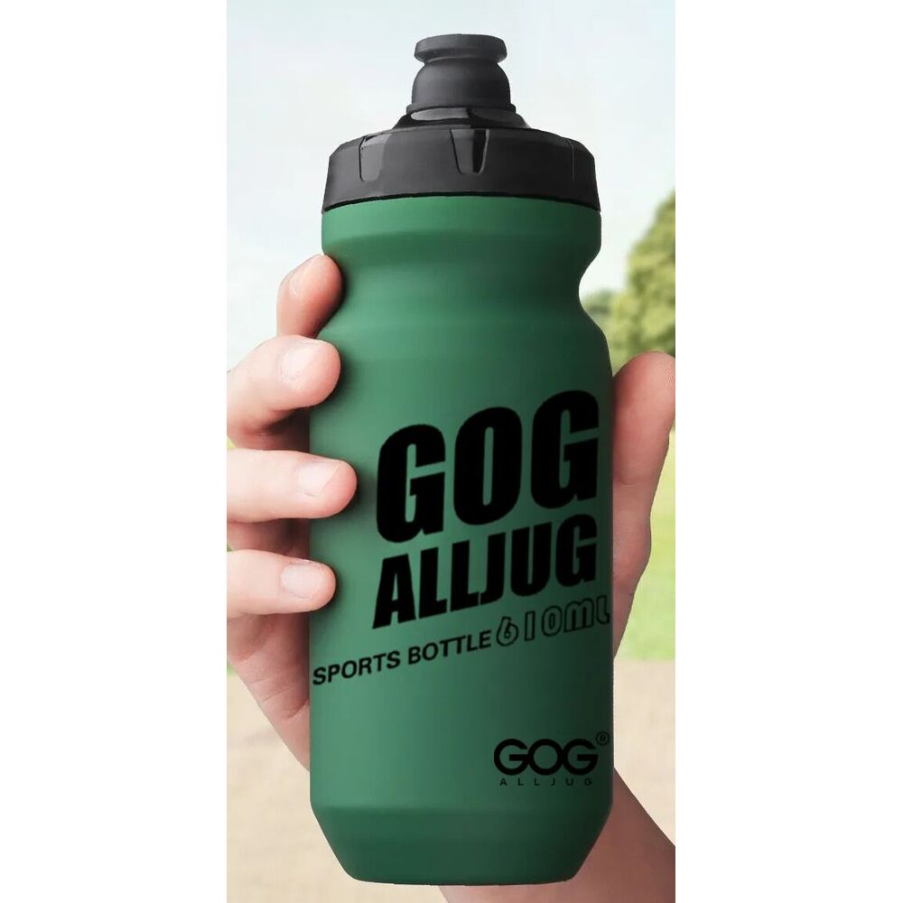 610ML Portable PP5 Sports Bottle With Bite Valve Lid, Outdoor Cycling Squeeze Water Bottle, Food Grade_voghion.com