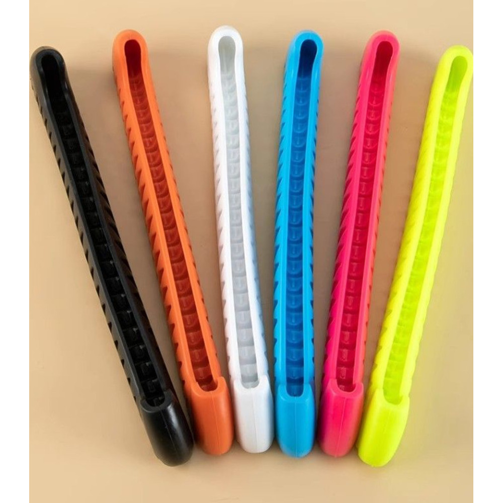 Einziehbare elastische Schlittschuhüberzüge für Eiskunstlauf, weiche Kufenüberzüge_voghion.com