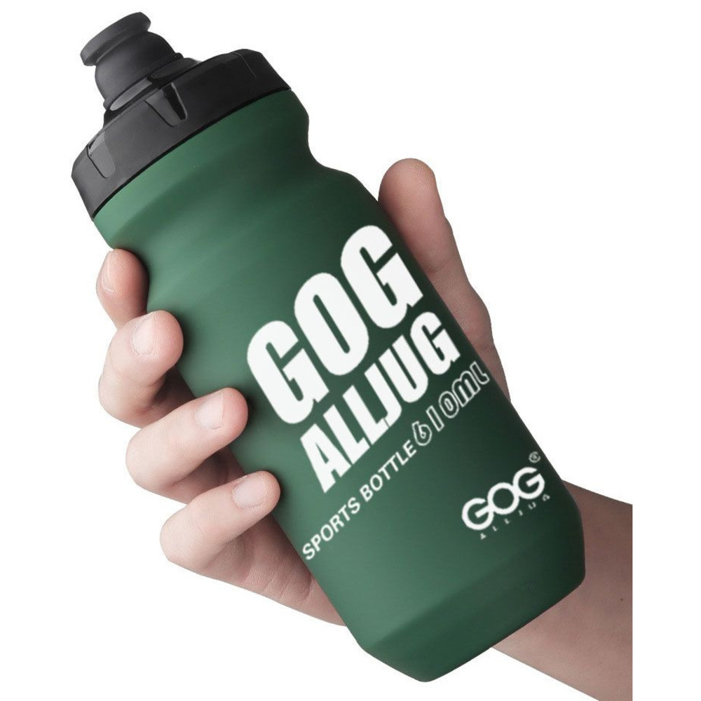 610ML Portable PP5 Sports Bottle With Bite Valve Lid, Outdoor Cycling Squeeze Water Bottle, Food Grade_voghion.com