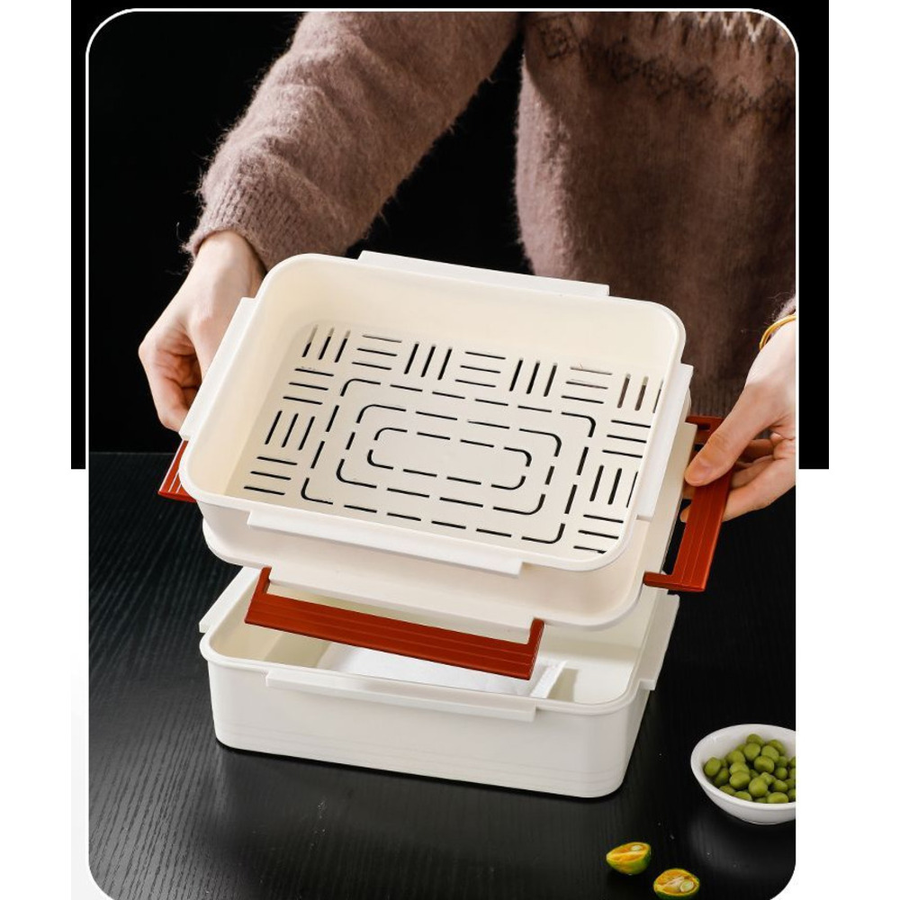 Self-heating No Electricity Or Fire Needed, Compartmented Food Device, Pack Lunch Box, Large-capacity Heating Box_voghion.com