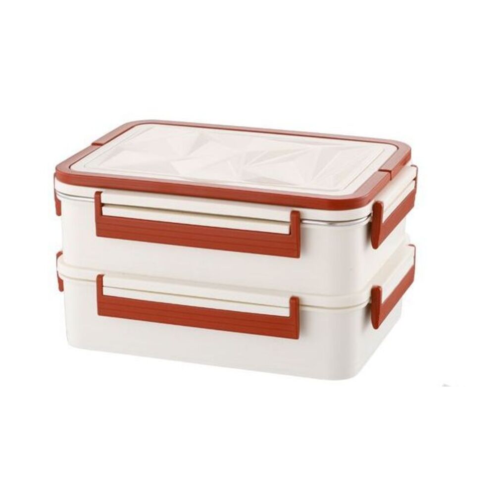 Self-heating No Electricity Or Fire Needed, Compartmented Food Device, Pack Lunch Box, Large-capacity Heating Box_voghion.com