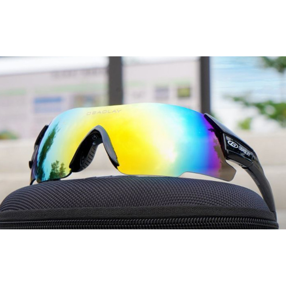 Professionelle Lauf- und Sportbrille für Damen und Herren, ultraleicht, UV-Schutz, geeignet für Marathon, Outdoor-Reisen_voghion.com