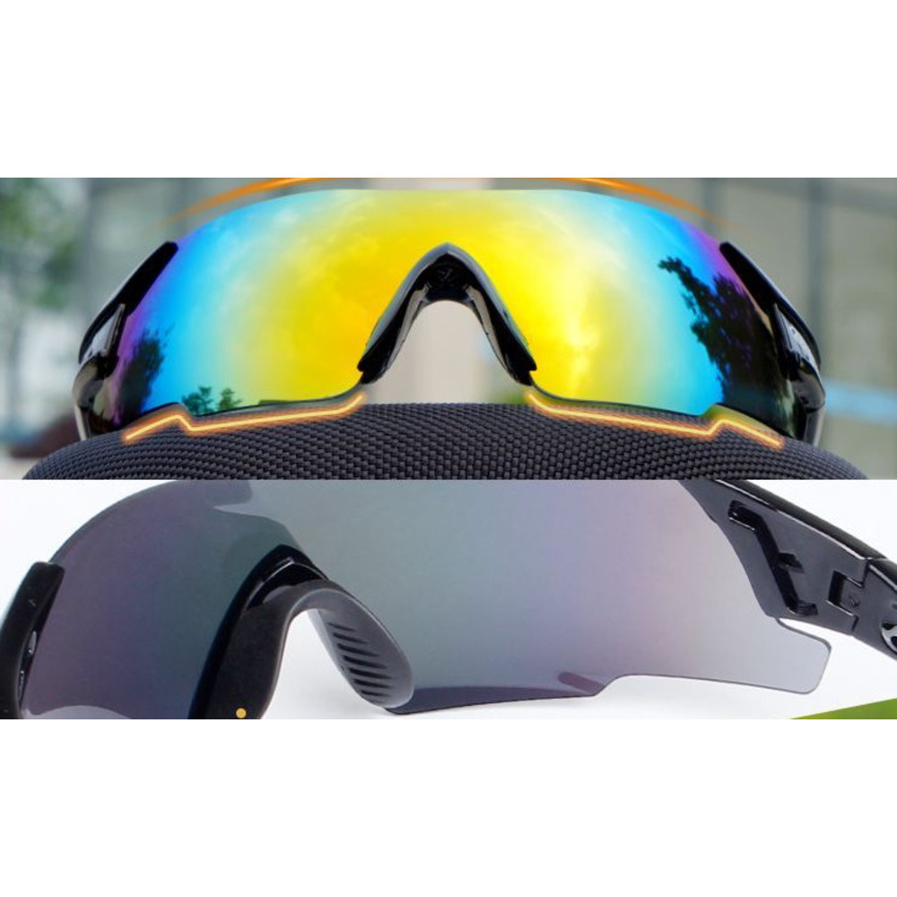 Professionelle Lauf- und Sportbrille für Damen und Herren, ultraleicht, UV-Schutz, geeignet für Marathon, Outdoor-Reisen_voghion.com